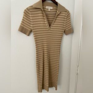 Michael Kors knit polo dress